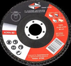 Mitsutomo Lamelskive Ø125 mm K80