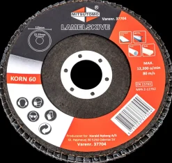 Mitsutomo Lamelskive Ø125 mm K60