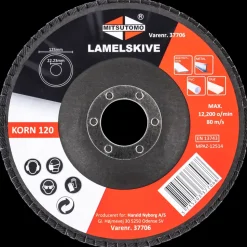 Mitsutomo Lamelskive Ø125 mm K120