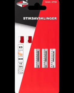 Mitsutomo Stiksavsklinger Træ 15T 5 stk.