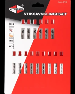 Mitsutomo Stiksavsklinger 15 dele