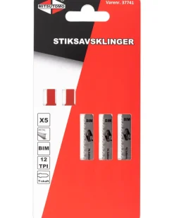 Mitsutomo Stiksavsklinger Metal 12T 5 stk.