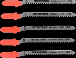 Mitsutomo Stiksavsklinger Træ 12T 5 stk.