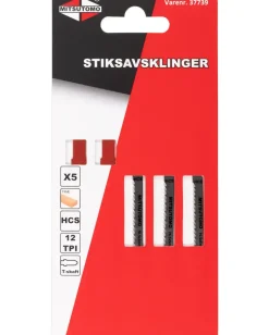 Mitsutomo Stiksavsklinger Træ 12T 5 stk.