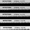 Mitsutomo Stiksavsklinger træ 8-12T 5 stk.