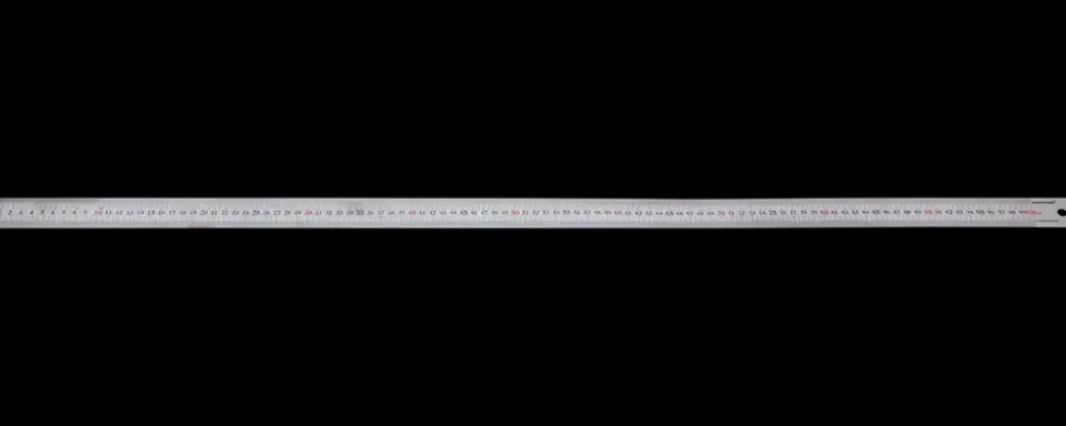 Mitsutomo Stållineal 1000 mm rustfri