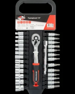 Mitsutomo Topnøglesæt 1/4" - 28 dele
