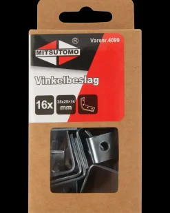 Mitsutomo Vinkelbeslag 25 x 14 x 25 mm 16-pak