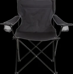 Nakano Festivalstol sort med kopholder