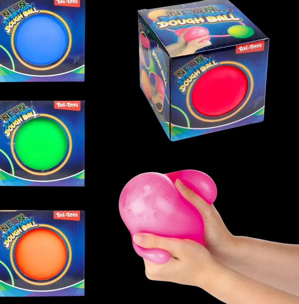 Neon stretchy ball