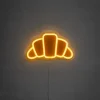 Neonskilt croissant
