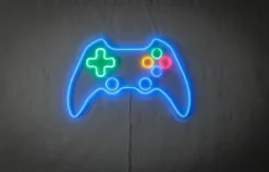 Neonskilt gamepad H. 40 x B. 60 cm