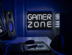 Neonskilt Gamer Zone H. 28 x B. 41 cm