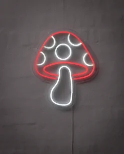 Neonskilt Mushroom H. 33 x B. 27 cm