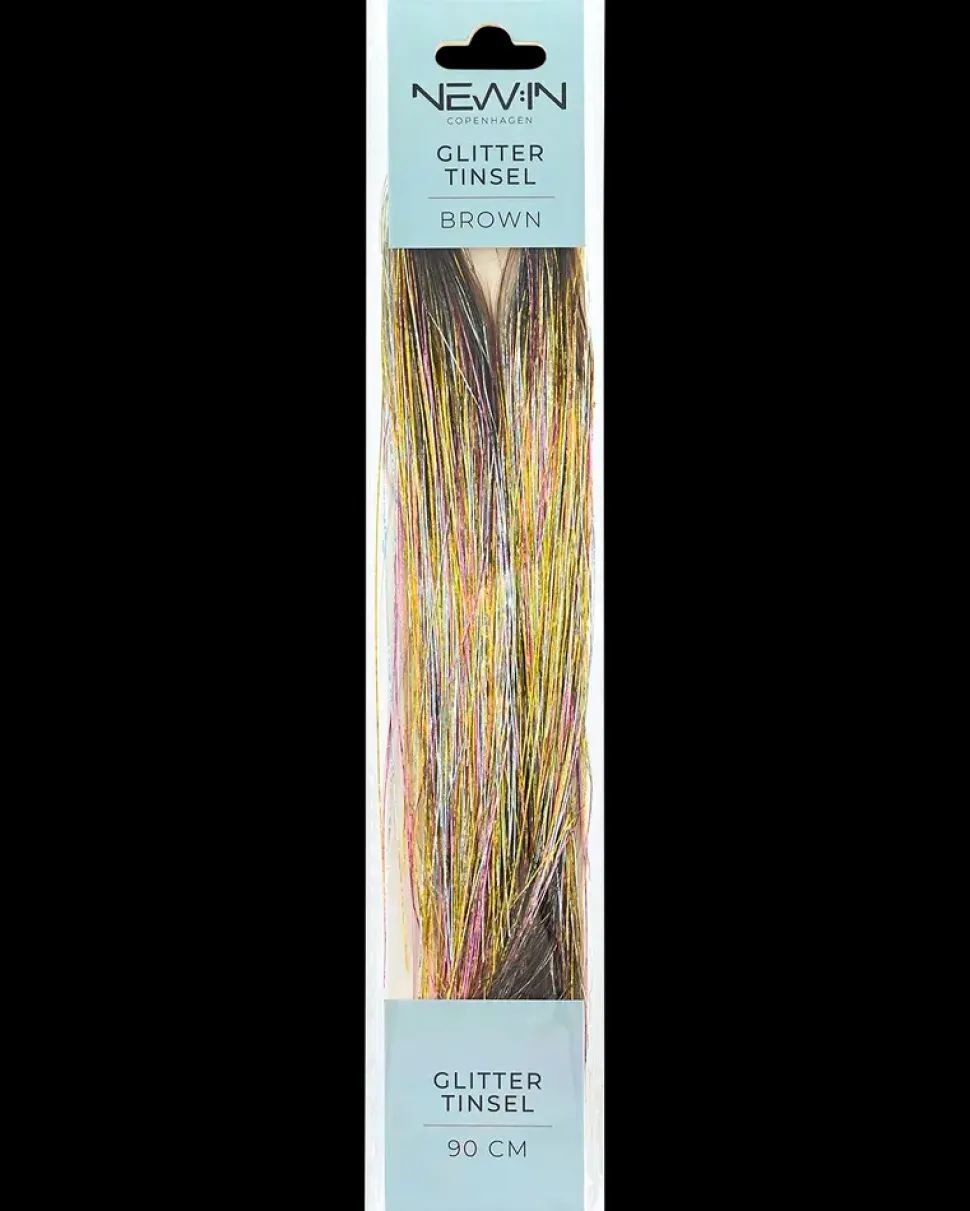 NEW:IN Extensions med glitter assorteret