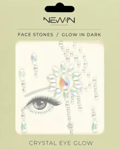 NEW:IN Facestone Glow in the dark assorteret