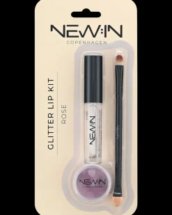 NEW:IN Lip Kit m/glitter assorteret