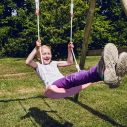 Nordic Play Active Gyngesæde med reb - lyserød