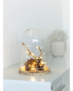 Nowel Metalwire med LED - Sølv