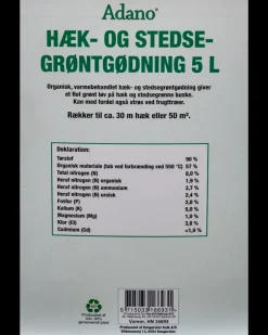 Organisk hæk- og stedsegrøntgødning 5 L
