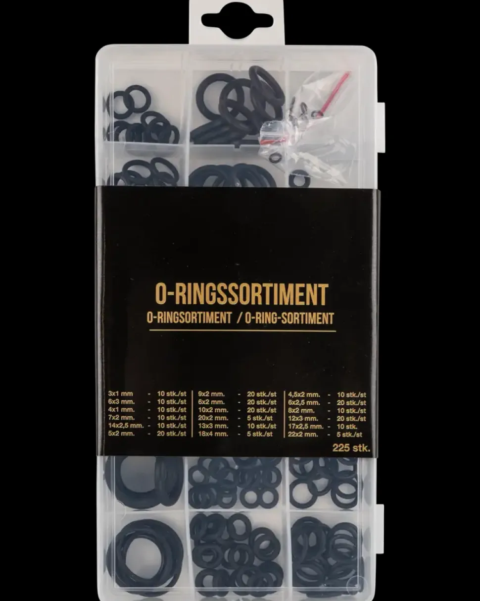 O-ringssortiment 225 stk