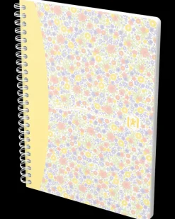 Oxford Floral Notesbog linjeret A5 - assorteret