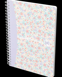 Oxford Floral Notesbog linjeret A5 - assorteret
