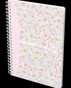 Oxford Floral Notesbog linjeret A5 - assorteret