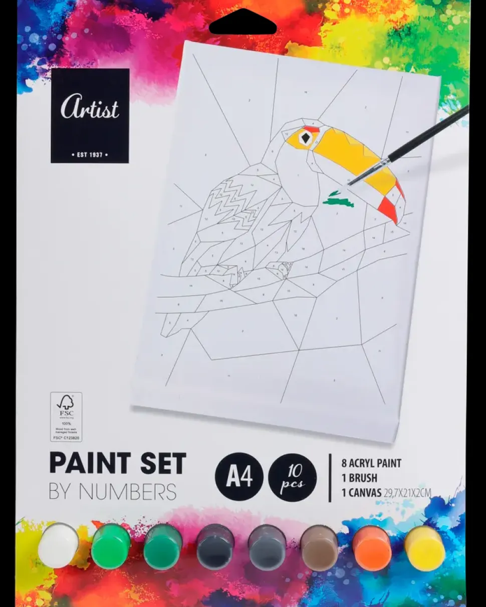 Paint by numbers A4