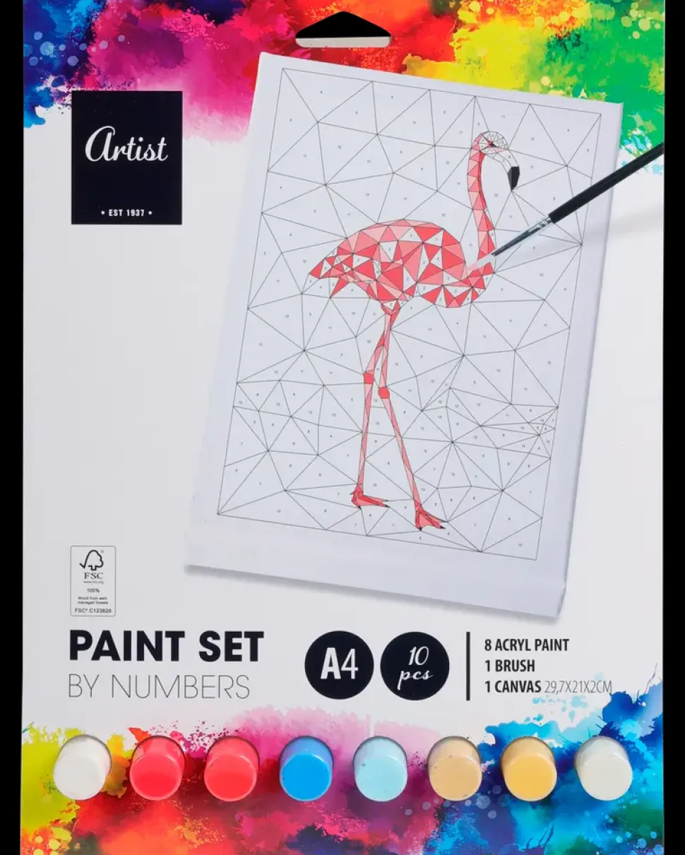 Paint by numbers A4