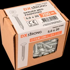 Panskrue 5,0 x 20 mm TX25 200 stk.