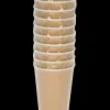 Papkrus rillet 250 ml 10-pak