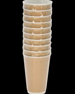 Papkrus rillet 250 ml 10-pak