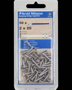 Papsøm 2 x 20 mm 50-pak