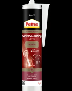 Pattex Sanitet & Byg 280 ml - Sort