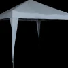 Pavillon 3 x 3 meter Grå - Foldbar