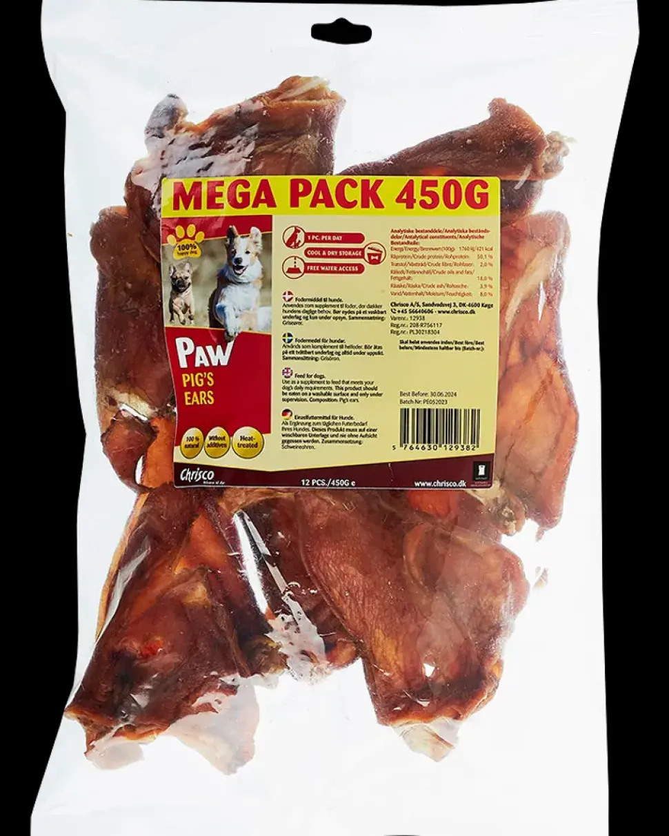 PAW Pig's Ears 450 g