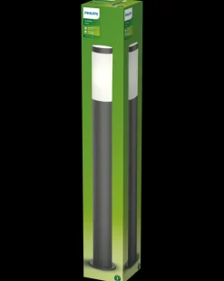PHILIPS Havelampe E27 Utrecht H.80cm - antracitgrå