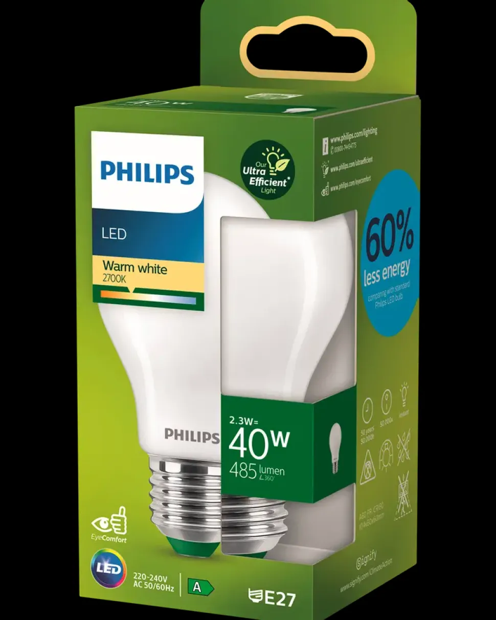 PHILIPS LED-pære E27 A60