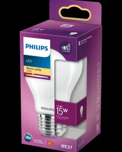 PHILIPS LED-pære 1,5W E27 A60