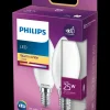 PHILIPS LED-pære 2,2W E14 B35 2-pak