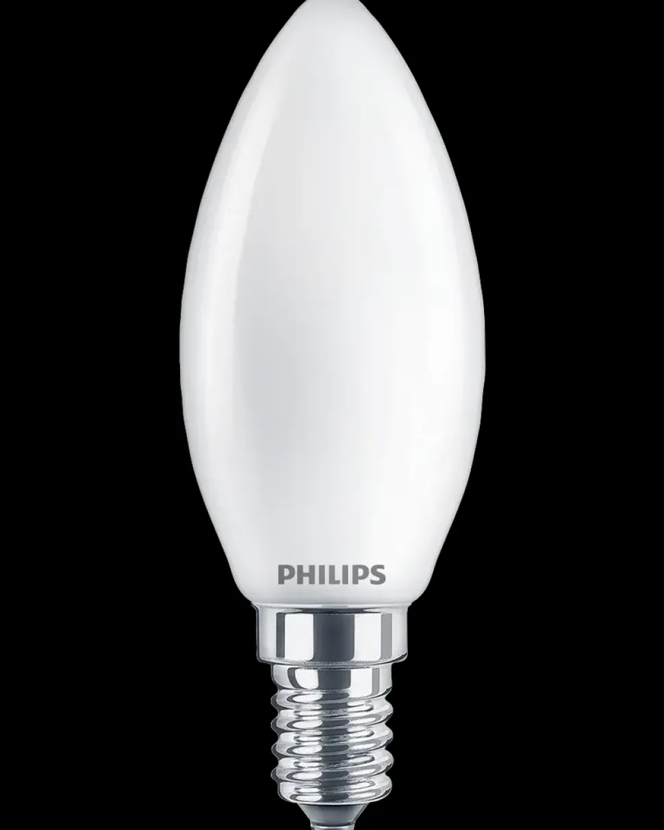 PHILIPS LED-pære 2,2W E14 B35 2-pak