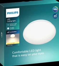 PHILIPS Plafond Moire Ø32cm 17W - hvid