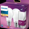 PHILIPS Pære 5W E27 A60 2-pak
