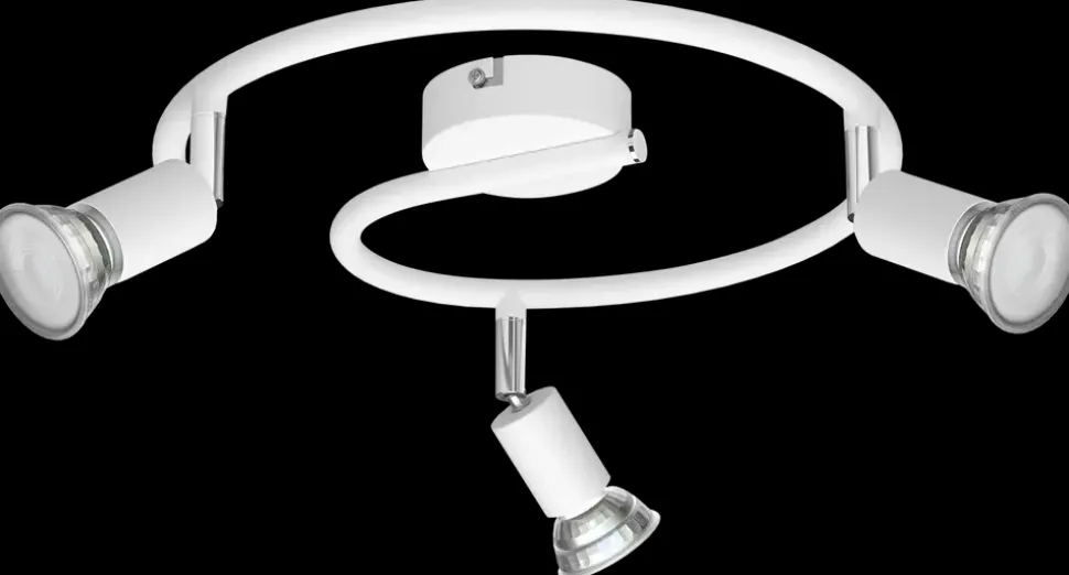 PHILIPS Spotlampe Limbali GU10 3 spot - hvid