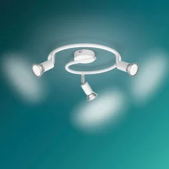 PHILIPS Spotlampe Limbali GU10 3 spot - hvid