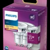 PHILIPS Spotpære 4W GU10 2-pak