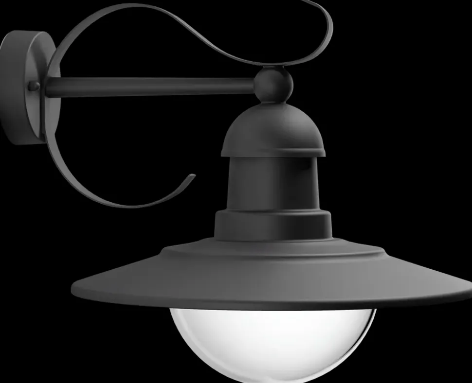 PHILIPS Væglampe Topiary E27 - sort