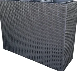 Plantekasse 84 x 30 x 60 cm - sort