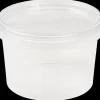 Plastbøtte med låg 565 ml Rund